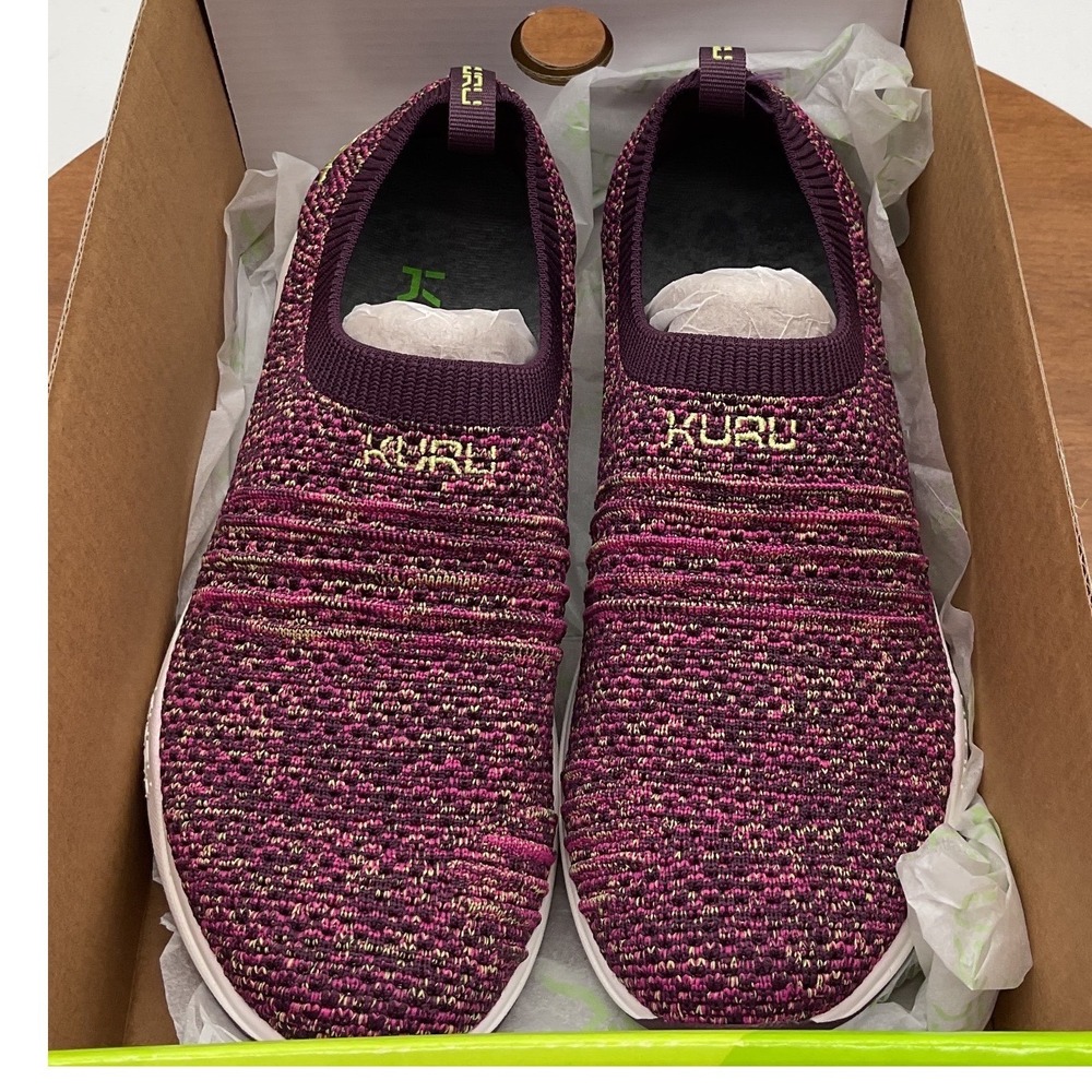 Kuru Stride Womens 7.5M
Slip On Walking Shoes Plumpurple Confetti 20611775